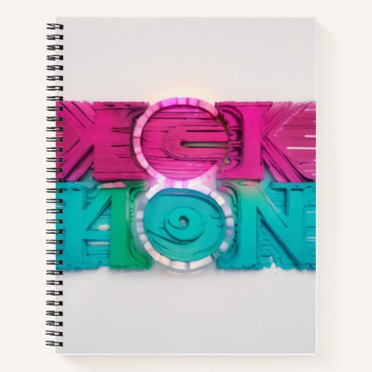 隠し文字の検索 ノートブック (正面)