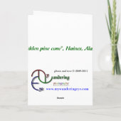 隠し松錐グリーティングカード シーズンカード (裏面)