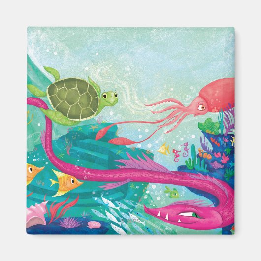 隠し海財宝 マグネット (正面)