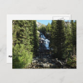 隠し滝ズイングランドテトン国立公園 ポストカード (正面/裏面)