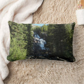 隠し滝ズイングランドテトン国立公園 ランバークッション (ブランケット)