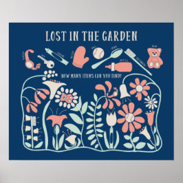 隠し絵探し保育室装飾 ポスター