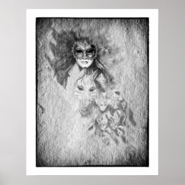 隠し顔&ビヨンドマスク/ヴェニス ポスター