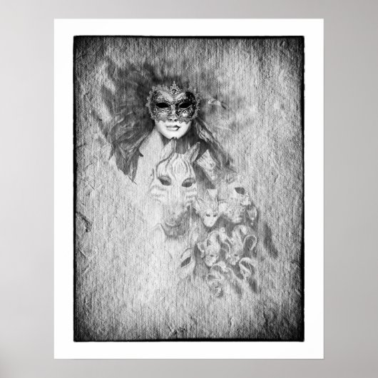 隠し顔&ビヨンドマスク/ヴェニス ポスター (正面)