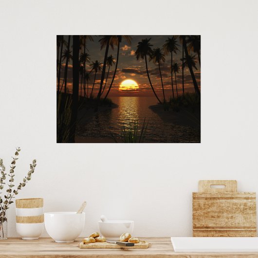 隠す遠くに ポスター (キッチン)