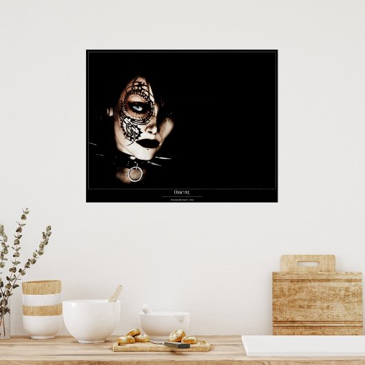 隠す ポスター (キッチン)