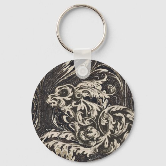 隠れたウサギ キーホルダー (正面)