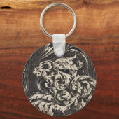 隠れたウサギ キーホルダー (正面)