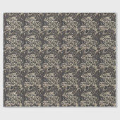 隠れたウサギ ラッピングペーパー (フラット)