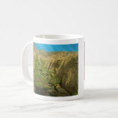 隠れたオアシス コーヒーマグカップ (正面左)