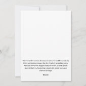 隠れたオアシス シーズンカード (裏面)