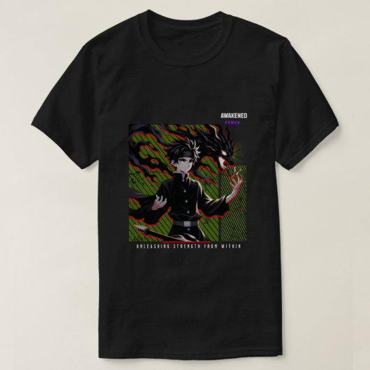 隠れたヒーロー:目覚めたパワー Tシャツ (デザイン正面)