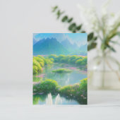 隠れたユリ池 ポストカード (スタンド正面)