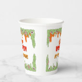 隠れた友達とスリミーハロウィーンの紙カップ 紙コップ (右)