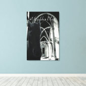 隠れた場所 – キャンバスプリント (インサイチュ (ウッドフロア))