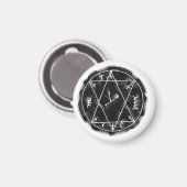 隠れた宝物を見つけたお守り マグネット (正面/裏面)