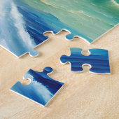 隠れた島の海 ジグソーパズル (側面)