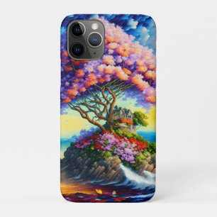 隠れた島の海 iPhone 11 PROケース