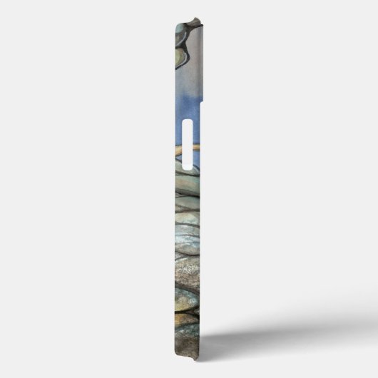 隠れた洞窟の人魚ファンタジーアート 人魚たち Case-Mate iPhoneケース (裏面 / 右)