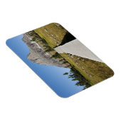 隠れた湖の景色への道 マグネット (右側)