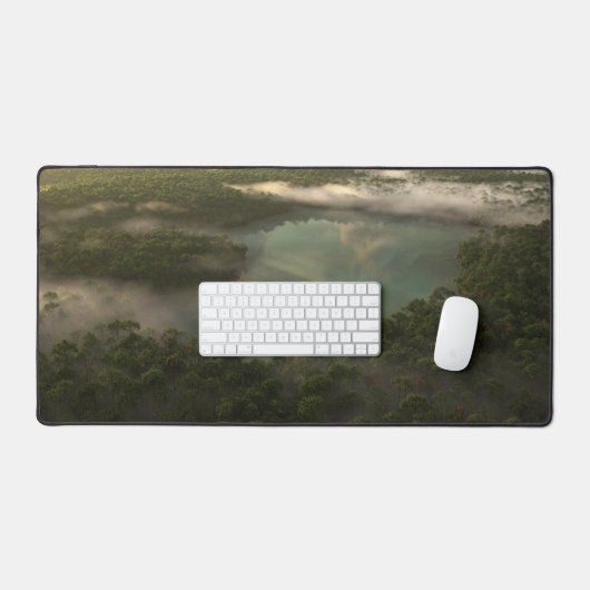 隠れた湖 デスクマット (キーボード&マウス)