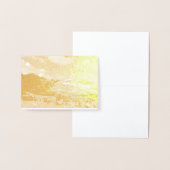 隠れた湖 箔カード (ディスプレー)