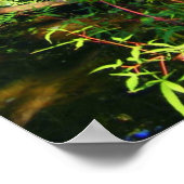 隠れた滝 ポスター (角)