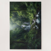 隠れた滝 – 息をのむような景勝地 ジグソーパズル (縦)