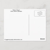 隠れた礼拝堂 ポストカード (裏面)