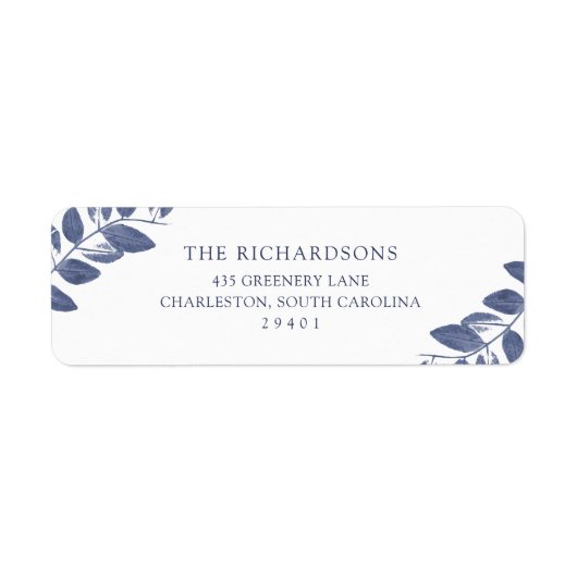 隠れた葉 | 結婚s ラベル (正面)