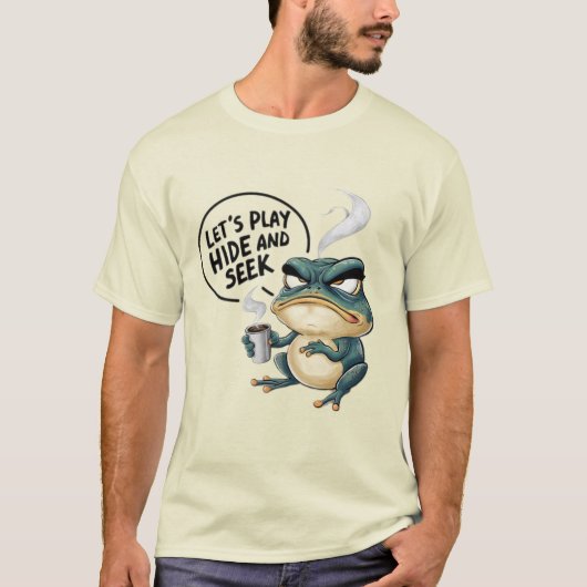 隠れて探遊しよう Tシャツ (正面)