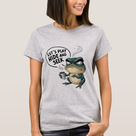 隠れて探遊しよう Tシャツ (正面)