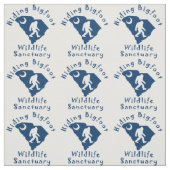 隠れるビッグフットの自然保護区の生地 ファブリック (見本)