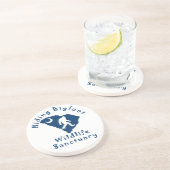 隠れるビッグフットの自然保護区の砂岩 コースター (側面)