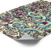 隠れろ!アートポップ・アートのポスター! ポスター (角)