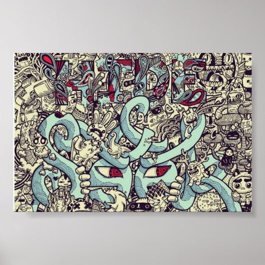 隠れろ!アートポップ・アートのポスター! ポスター (正面)