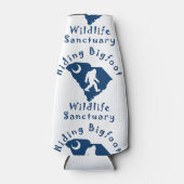隠れビッグフートワイルドライフサンクチュアリクールボトル ボトルクーラー (正面)