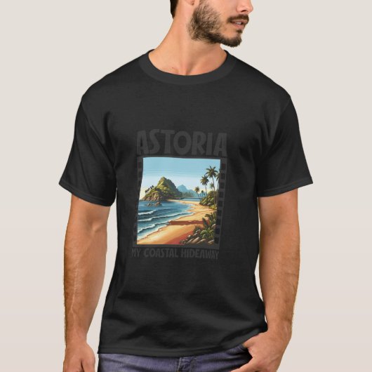 隠れ家 - アストリア Tシャツ (正面)