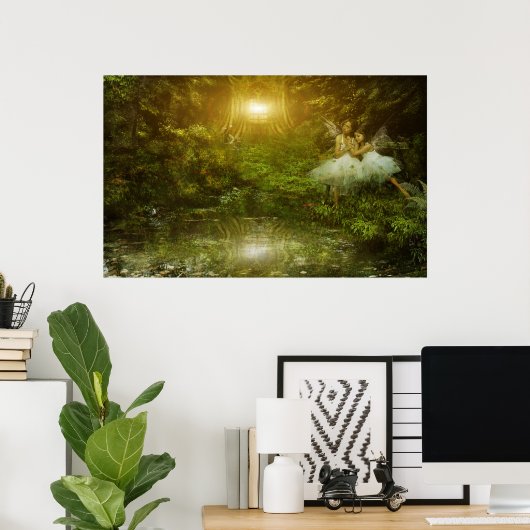 隠れ家 ポスター (ホームオフィス)