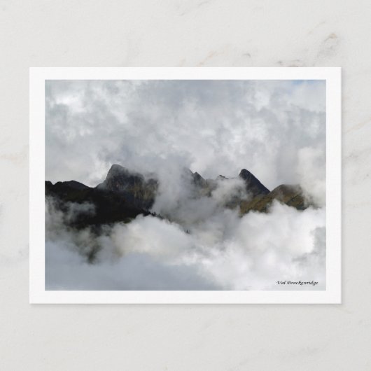 「隠れ山」ポストカード ポストカード (正面)