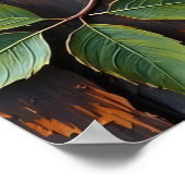 隠れ歩くプラー：アライグマのパーチ ポスター (角)