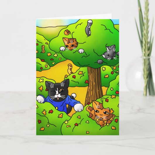 隠れ猫探し カード (正面)