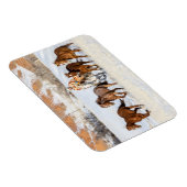 隠れ馬の牧場、ラングラーと馬 マグネット (右側)