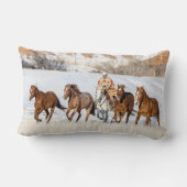 隠れ馬の牧場、ラングラーと馬 ランバークッション (裏面)