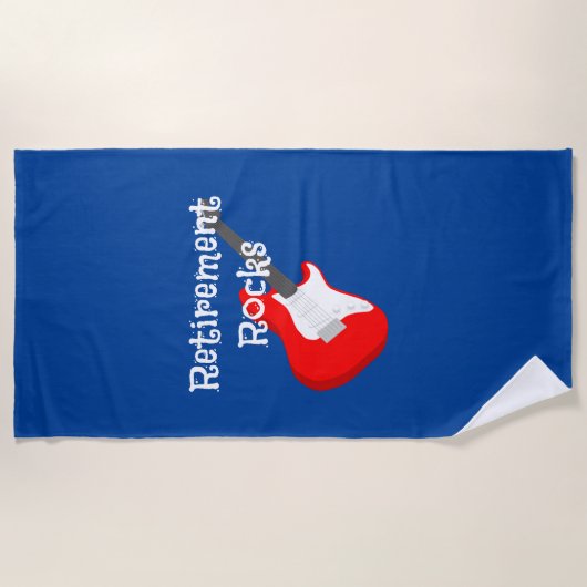 隠居岩 ビーチタオル (正面)