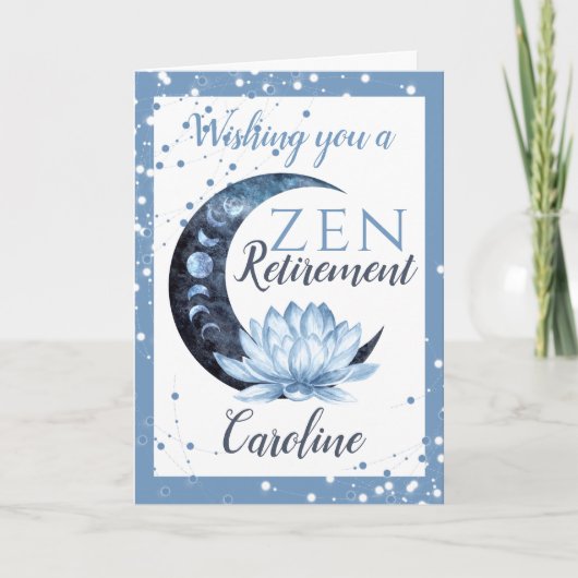 隠居禅蓮フラワーカード カード (正面)