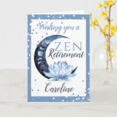 隠居禅蓮フラワーカード カード (黄色い花)