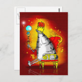 隠線消去(_K) ポストカード (正面/裏面)