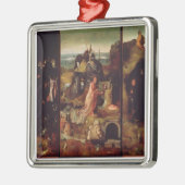 隠者(パネルの油)の祭壇の背後の飾り メタルオーナメント (左)