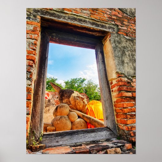 隠遁仏アユタヤ ポスター (正面)